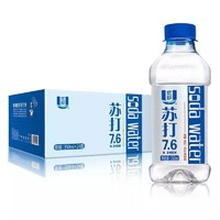 优珍苏打7.6苏打水饮料350ml*24瓶/组无糖无汽弱碱性 *2件