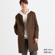 历史低价：UNIQLO 优衣库 420920 男士羊毛混纺长大衣