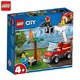 有券的上：LEGO 乐高 City 城市系列 60212 烧烤失火救援