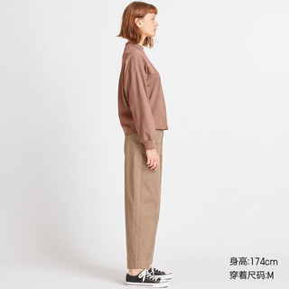 UNIQLO 优衣库 女士T恤UQ420697000 藕粉 S