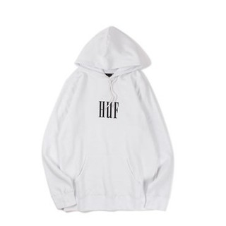 HUF 男士大logo连帽卫衣