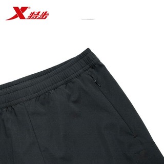 XTEP 特步 男士运动裤 983329980077 （黑色、XXL）