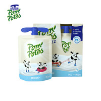 法优乐(Pompotes) 法国原装进口 儿童营养零食助消化常温酸奶原味85g*4袋/盒 *10件