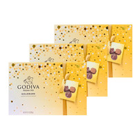 Godiva 歌帝梵 多口味牛奶夹心巧克力礼盒 27颗装 303g/盒 3盒