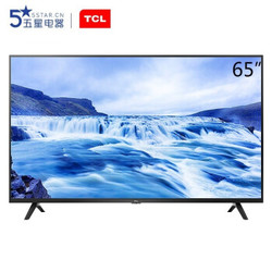  TCL 65L680 65英寸 4K 液晶电视