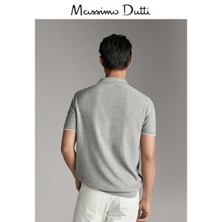 Massimo Dutti 男士T恤00902302812 灰色 L(185/104A)