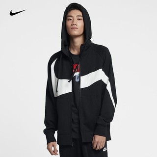 NIKE 耐克 NSW HBR HOODIE FZ FT STMT AR3085 男款卫衣