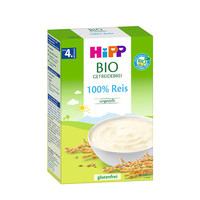 德国进口 喜宝HiPP 婴幼儿辅食大米米粉米糊 无麸质宝宝营养奶糊 4个月以上 200g/盒 *5件