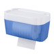 耀赞 透明塑料卫生间纸巾盒 免打孔