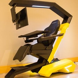 INGREM/英格瑞玛人体工学电脑座舱 枭龙S电脑躺椅电动肥宅快乐椅