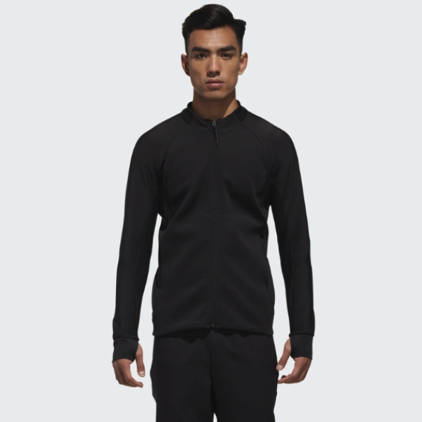 adidas阿迪达斯男士运动夹克dh2637黑色xxl