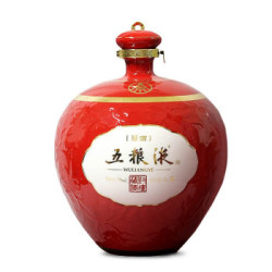 五粮液70度封坛藏酒 6l装大坛酒 红釉版