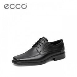 ECCO爱步皮鞋男商务男鞋时尚正装鞋方头德比鞋 新泽西051514 黑色05151401001 44