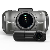 DOD双镜头LS400S行车记录仪（送32G内存卡）