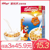家乐氏（Kellogg‘s）泰国进口玉米片麦片谷物早餐即食冲调非油炸 香甜玉米片175克/盒 *3件