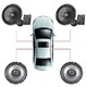 美国JBL汽车音响改装 6.5英寸车载扬声器  四门喇叭套餐 主机直推