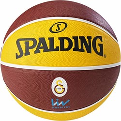 SPALDING galatasaray LIV *伊斯坦布尔伊斯坦布尔篮球 – 黄色