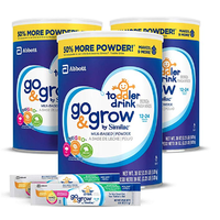 中亚Prime会员：Abbott 美国雅培 Go & Grow by Similac 婴儿奶粉 3段 3罐装+2包随身包