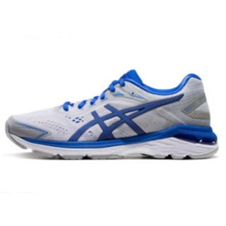 ASICS 亚瑟士 GT-2000 7 LITE-SHOW 女士跑鞋 1012A186-020 灰色/蓝色 37.5