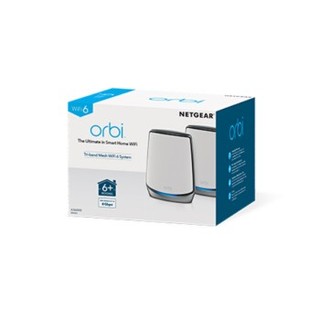 NETGEAR 美国网件 Orbi RBK852 6000M 三频 WiFi 6 分布式路由器+ RBS850 分身套机