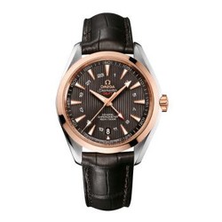 OMEGA 欧米茄 Seamaster 海马系列 Aqua Terra GMT 231.23.43.22.06.001 男士双区机械腕表