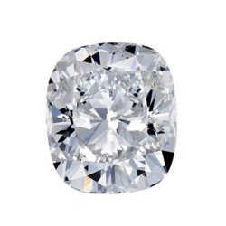 Blue Nile 1.00克拉垫形钻石(切工VG 成色G色