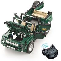 CaDA 咔搭 C51015 小颗粒积木拼插玩具 军备阅兵车