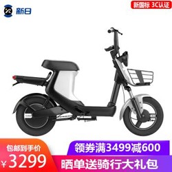 新日（Sunra）XC1电动车自行车48V20A锂电/领先版/星雨亮白
