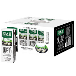 SOYMILK 豆本豆 黑豆奶 植物蛋白营养饮品 早餐奶 250ml*15盒 *2件