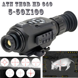 ATN ThOR HD 640热成像瞄准镜 热瞄 热搜 WIFI 定位 热像瞄准镜 ATN HD 640 5-50x100