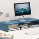 移动专享：零梦 蓝松木色 创意简约桌上置物架