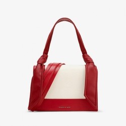 CHARLES & KEITH CK2-50780523 女士拼接单肩包