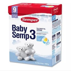 semper 森宝 婴幼儿配方奶粉3段 800g *7件