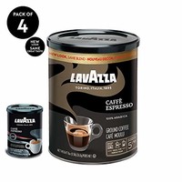 Lavazza 咖啡浓缩咖啡，8 盎司罐（4 罐装）