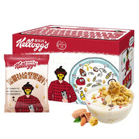 家乐氏（Kellogg‘s） 麦片谷兰诺拉水果谷物早餐 坚果味420g/盒 *2件