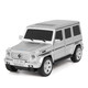 美致模型(MZ) 遥控车 正版授权奔驰G55车 1:24 玩具男孩汽车 银色 27029