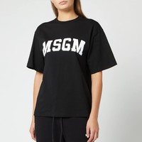 MSGM Large Logo 女款休闲T恤