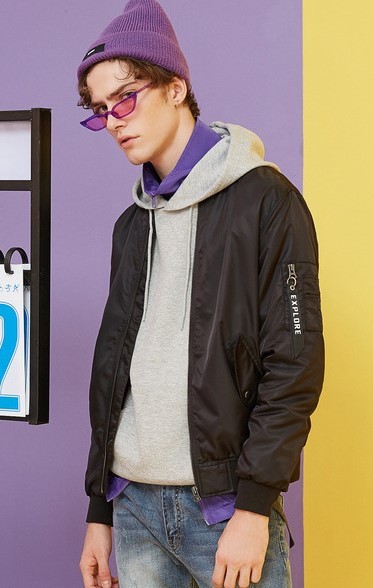 首页 服饰鞋包 男装 男外套 男士夹克 meters bonwe/美特斯邦威男士