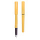 PLUS会员、有券的上：PLATINUM 白金 PQ-200 小流星钢笔 彩色马克龙系列 黄色