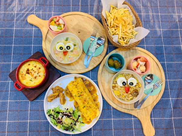 上海lilliput粒粒堡亲子餐厅2大1小门票2张 亲子套餐