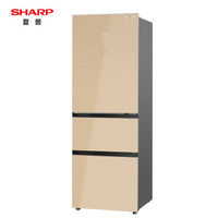 SHARP 夏普 BCD-327WVXE-N 三门冰箱 327L