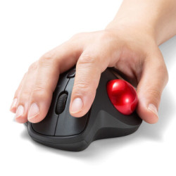 SANWA SUPPLY 人体工学轨迹球鼠标 无线款(带接收器)