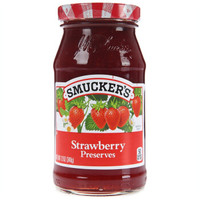 J.M.Smucker 斯味可 草莓果酱 340g *8件+凑单品