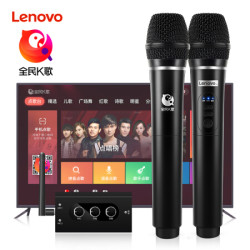 联想(Lenovo)全民K歌电视声卡 智能电视无线麦克风 家庭ktv卡拉O 小米康佳海信长虹