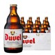Duvel/督威 比利时进口精酿啤酒 督威啤酒瓶装 330ml*12瓶 *3件