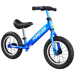 永久儿童平衡车无脚踏滑步车2-3-6岁宝宝两轮踏行车滑行学步自行车 蓝色
