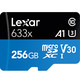 Lexar雷克沙tf卡633X256G内存卡手机行车记录仪监控摄影高清高速存储卡tf内存卡