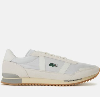 Lacoste 拉科斯特 Partner Retro 男款休闲鞋 Light Grey/Off White UK 7