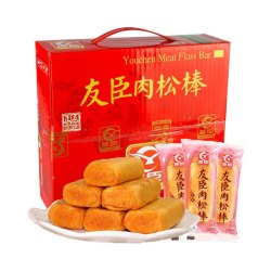 友臣 肉松棒 1000g 礼盒整箱装