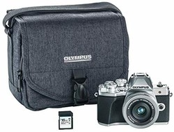Olympus奥林巴斯 OM-D E-M10微单相机+14-42mm镜头+闪存卡+相机包套装